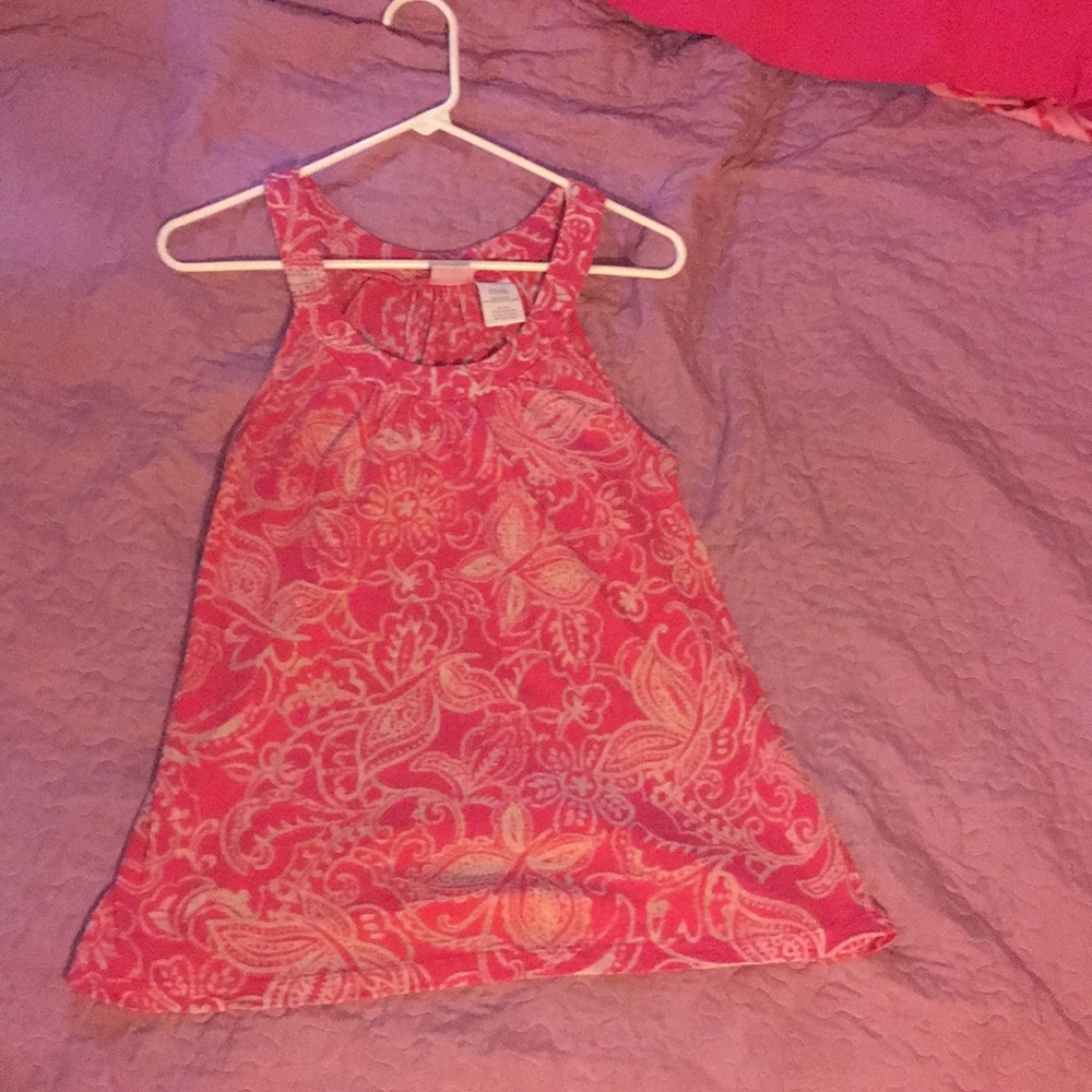 Pink strap top